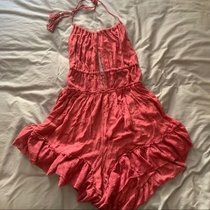 Free People Halter Romper